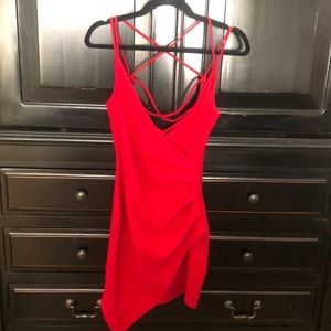 Windsor Red Mini Dress